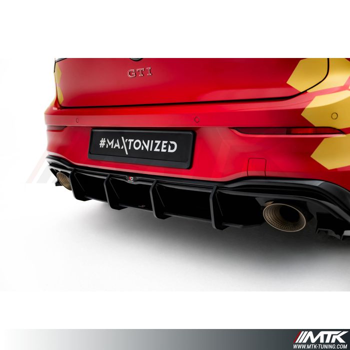 Diffuseur central Maxton Street Pro V1 Volkswagen Golf VIII GTI  Phase 2 2024